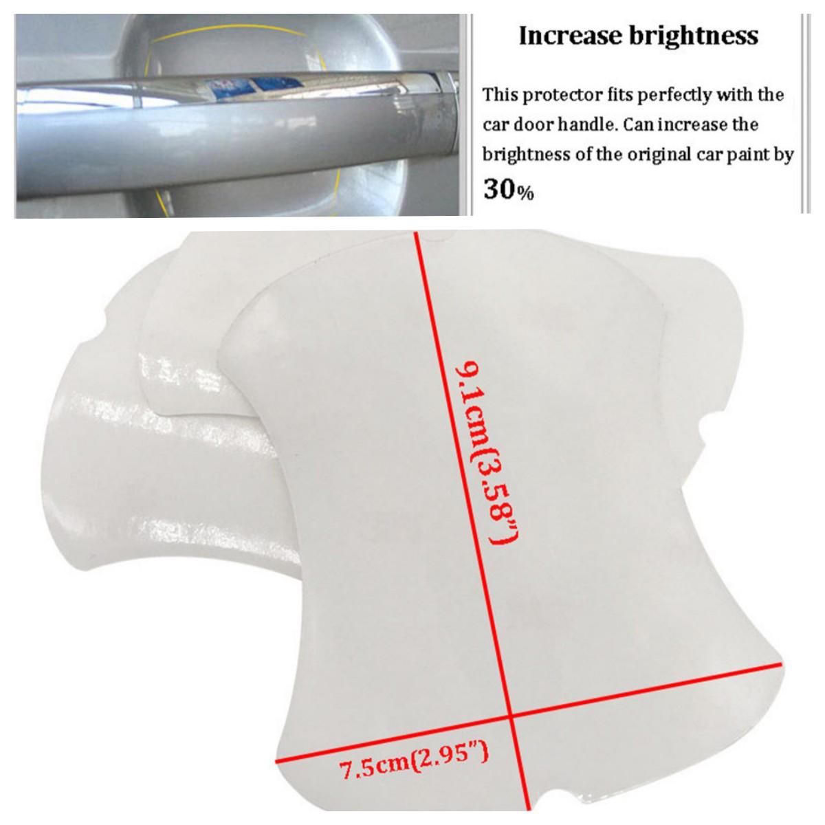 4PCS Genuine 3M Glue Clear Paint Scratch TPU Protector Door Handle Cup Film Transparent Stickers
4PCS Genuine 3M Glue Clear Paint Scratch TPU Protector Door Handle Cup Film Transparent Stickers