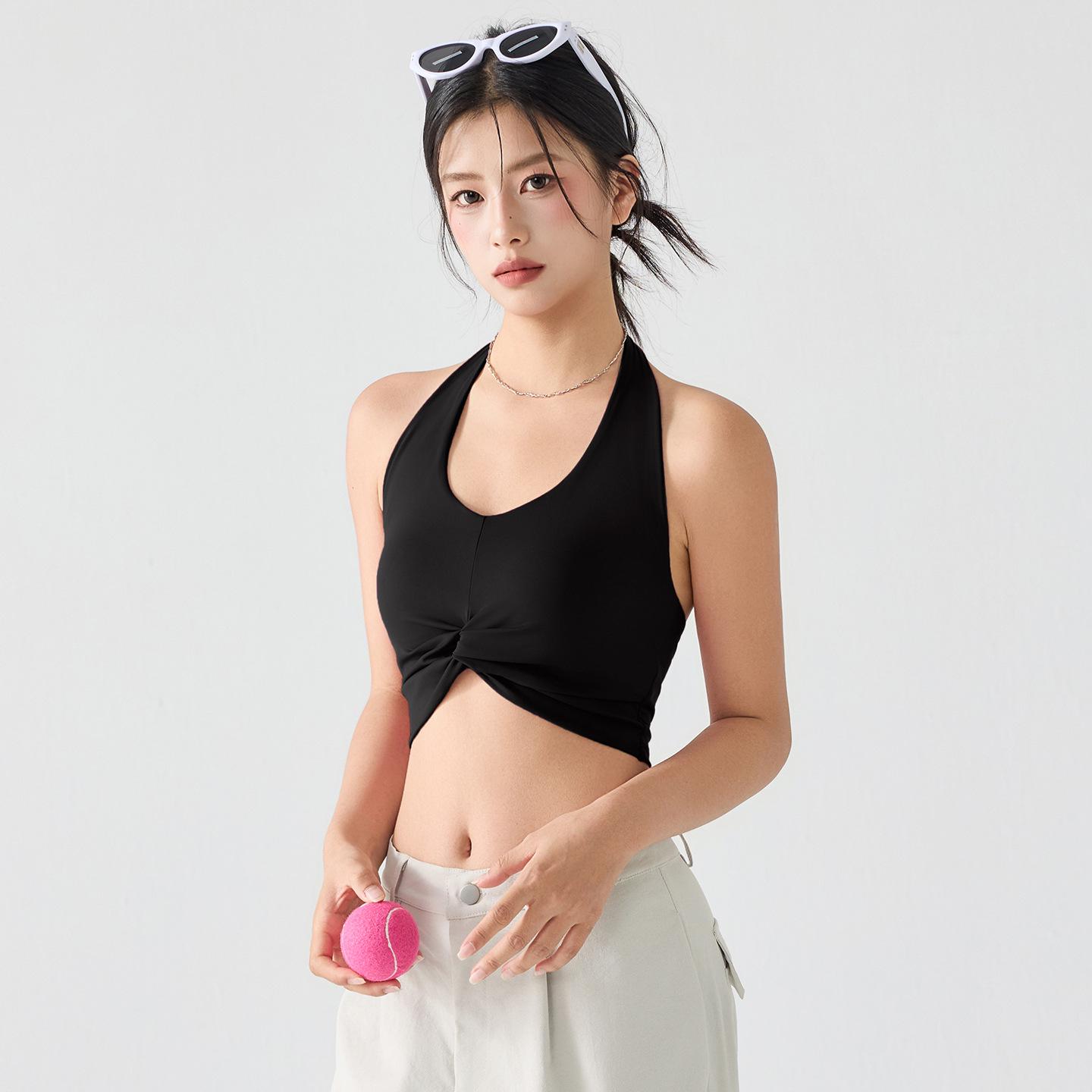 Women s Shockproof Halter Sports Bra for Running, Yoga, Beautiful Back Design, Outerwear Training Fitness Bra. M (96-110 lbs)
Women s Shockproof Halter Sports Bra for Running, Yoga, Beautiful Back Design, Outerwear Training Fitness Bra. M (96-110 lbs)
