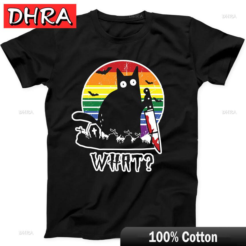 Cat What Murderous Black Cat with Knife Meme Funny Gift Black T Shirt Colorful Unique Unique Tops TShirts for Funny Shirts Unisex S
Cat What Murderous Black Cat with Knife Meme Funny Gift Black T Shirt Colorful Unique Unique Tops TShirts for Funny Shirts Unisex S