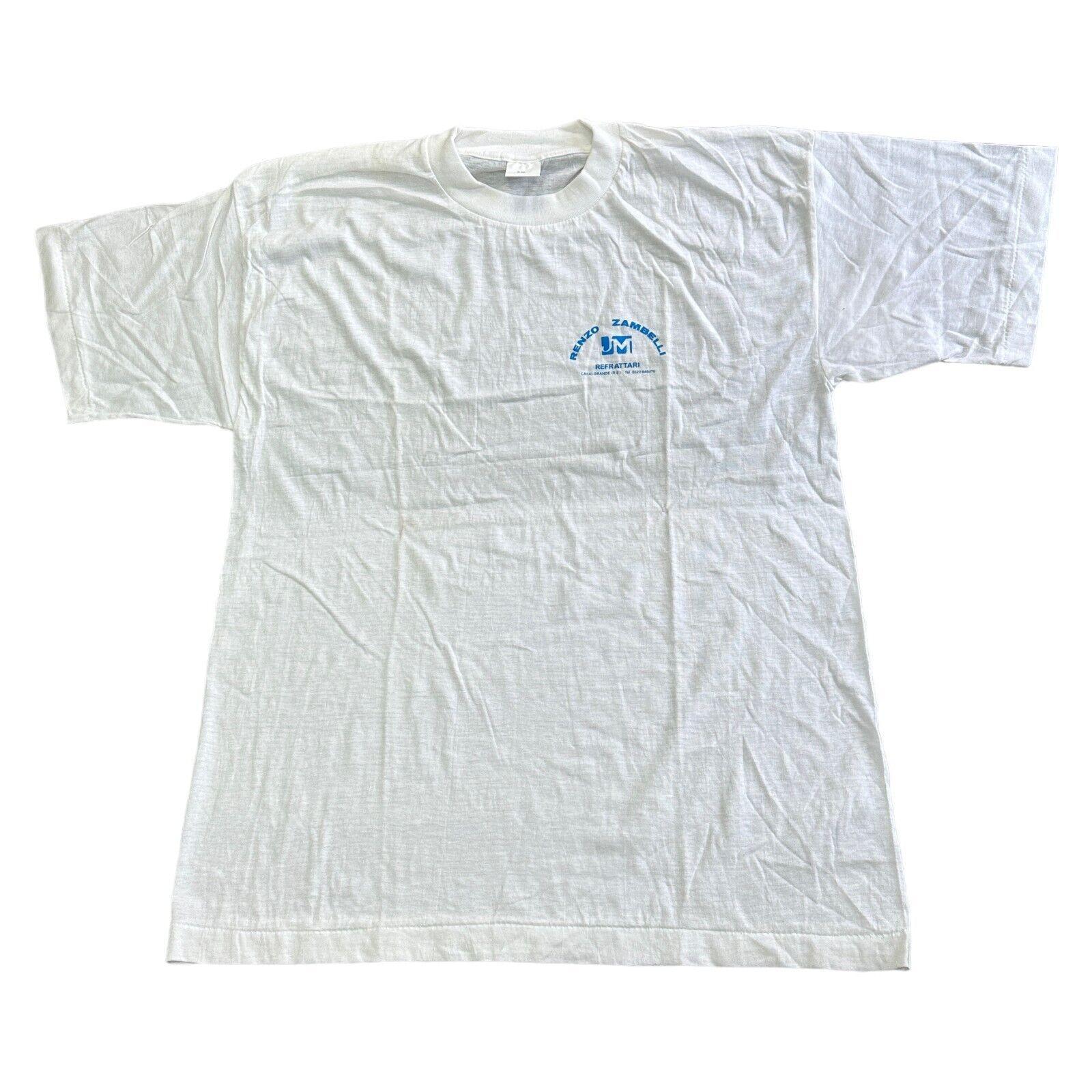 Vintage Single Stitch T-Shirt Mens Womens Tees Top Regular Short Sleeve 90s White Mens L
Vintage Single Stitch T-Shirt Mens Womens Tees Top Regular Short Sleeve 90s White Mens L
