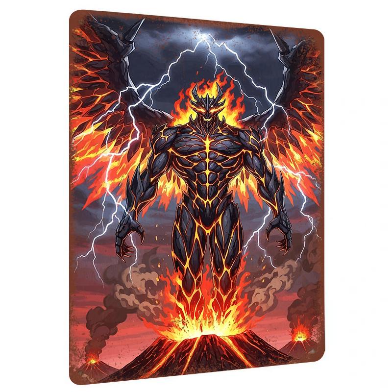 Dark Lava Demon Metal Wall Art Home Decor Living Room Bedroom Hanging Decoration 20x30cm(7.8x11.8inch)
Dark Lava Demon Metal Wall Art Home Decor Living Room Bedroom Hanging Decoration 20x30cm(7.8x11.8inch)