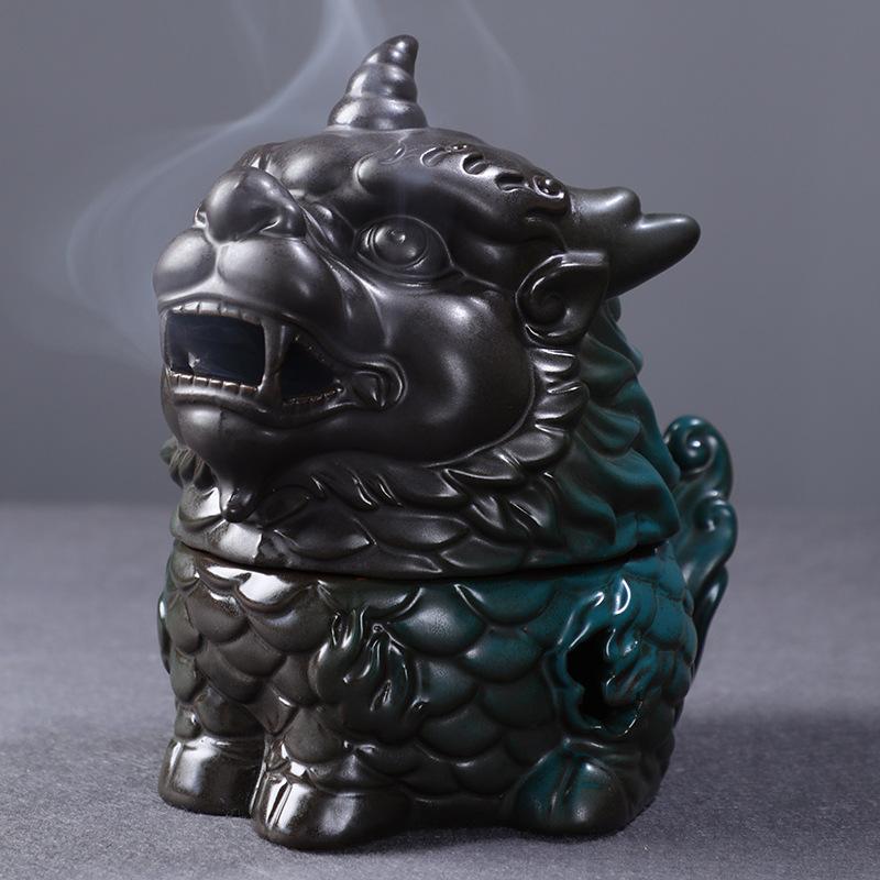 Antique Ceramic Kirin Plate Incense Stove Sandalwood Home Indoor Tea Table Incense Tea Ceremony Zen Crafts Decor Incense Burner
Antique Ceramic Kirin Plate Incense Stove Sandalwood Home Indoor Tea Table Incense Tea Ceremony Zen Crafts Decor Incense Burner