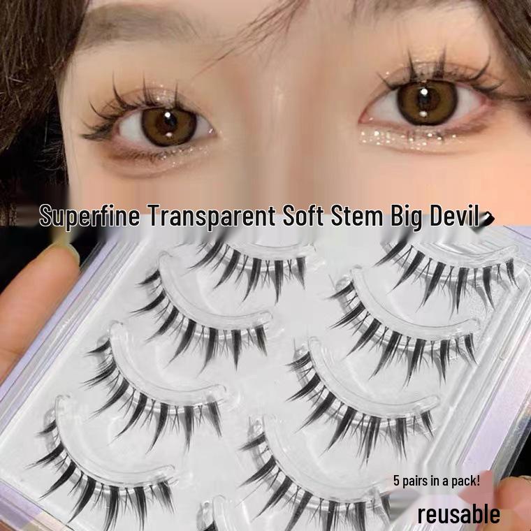 Dense Barbie Little Devil Curled Natural Eyelashes M09 - Enchanting Manga Style Europe & America
Dense Barbie Little Devil Curled Natural Eyelashes M09 - Enchanting Manga Style Europe & America