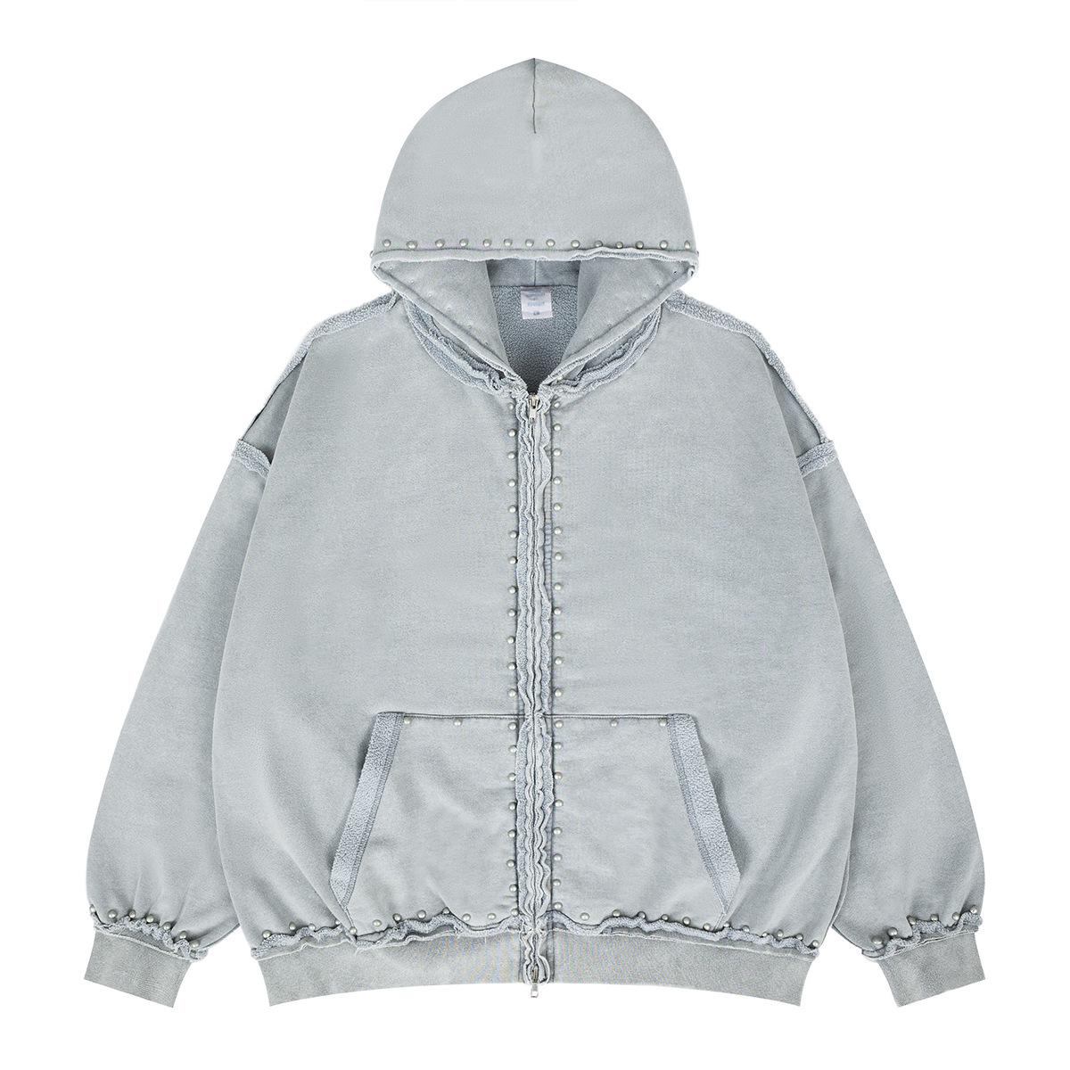 Lan Hai Men s 2025 Autumn/Winter Rivet Decor Solid Color Fleece Hooded Cardigan M сірий колір
Lan Hai Men s 2025 Autumn/Winter Rivet Decor Solid Color Fleece Hooded Cardigan M сірий колір