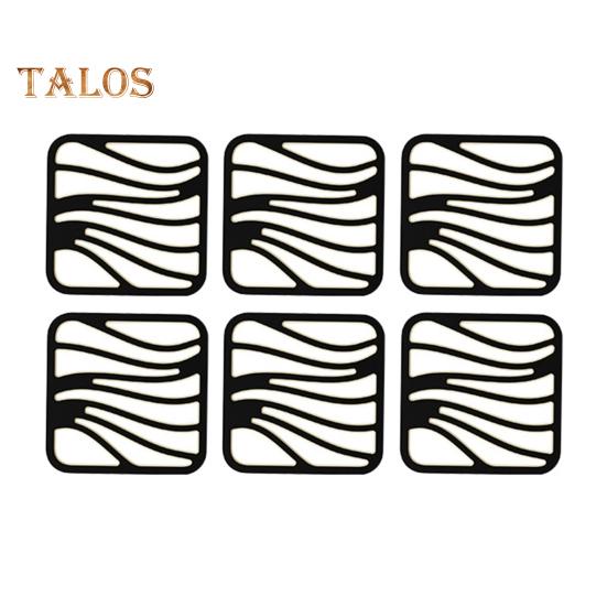 6шт теплоизоляционная подставка двухслойная антиожоговая противоскользящая легко моющаяся подставка для обеденного стола Square
6шт теплоизоляционная подставка двухслойная антиожоговая противоскользящая легко моющаяся подставка для обеденного стола Square