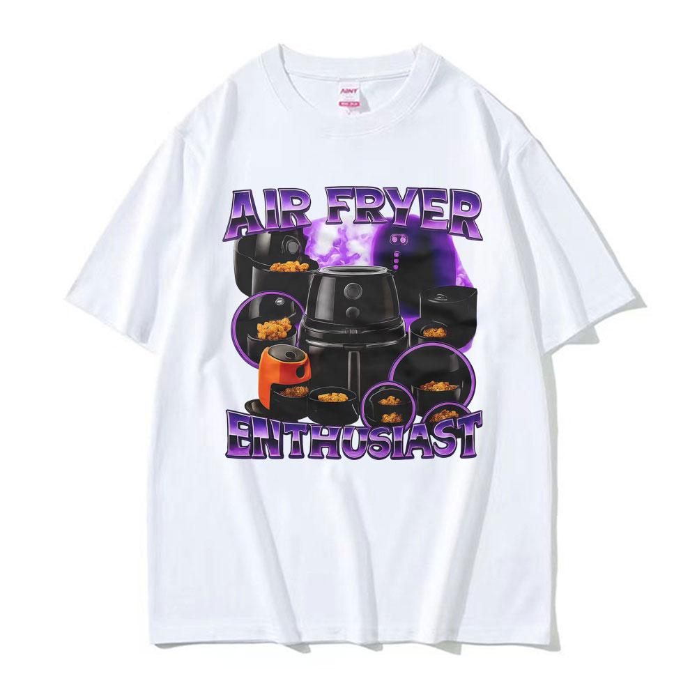 Air Fryer Enthusiast Funny Airfryer Meme Graphic T Shirt Men Women Vintage Humor Gift T-shirts High Quality 100% Cotton T Shirts 5XL різнокольоровий
Air Fryer Enthusiast Funny Airfryer Meme Graphic T Shirt Men Women Vintage Humor Gift T-shirts High Quality 100% Cotton T Shirts 5XL різнокольоровий