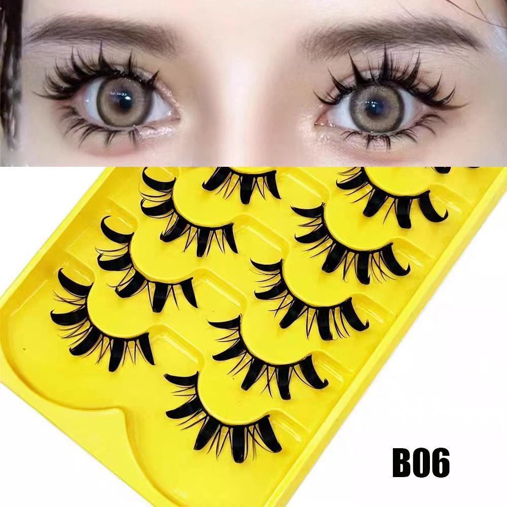 6 Pairs Dramatic 3D Faux Mink Eyelashes Wispy Fluffy Thai Eyelashes False Eyelashes Extension B07
6 Pairs Dramatic 3D Faux Mink Eyelashes Wispy Fluffy Thai Eyelashes False Eyelashes Extension B07