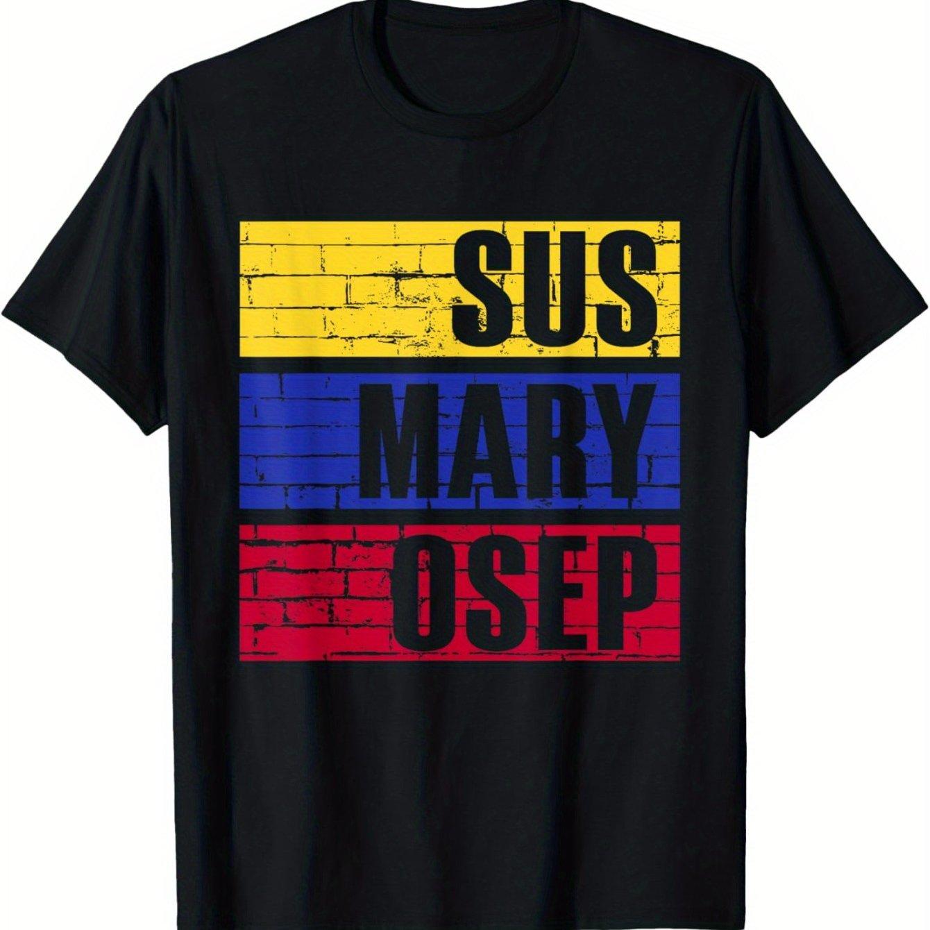 Fun Retro Philippine Pinoy Sus Mary SEP Pure Comfort Fashion Unisex Classic Printed Shortsleeved Roundneck Tshirt S
Fun Retro Philippine Pinoy Sus Mary SEP Pure Comfort Fashion Unisex Classic Printed Shortsleeved Roundneck Tshirt S