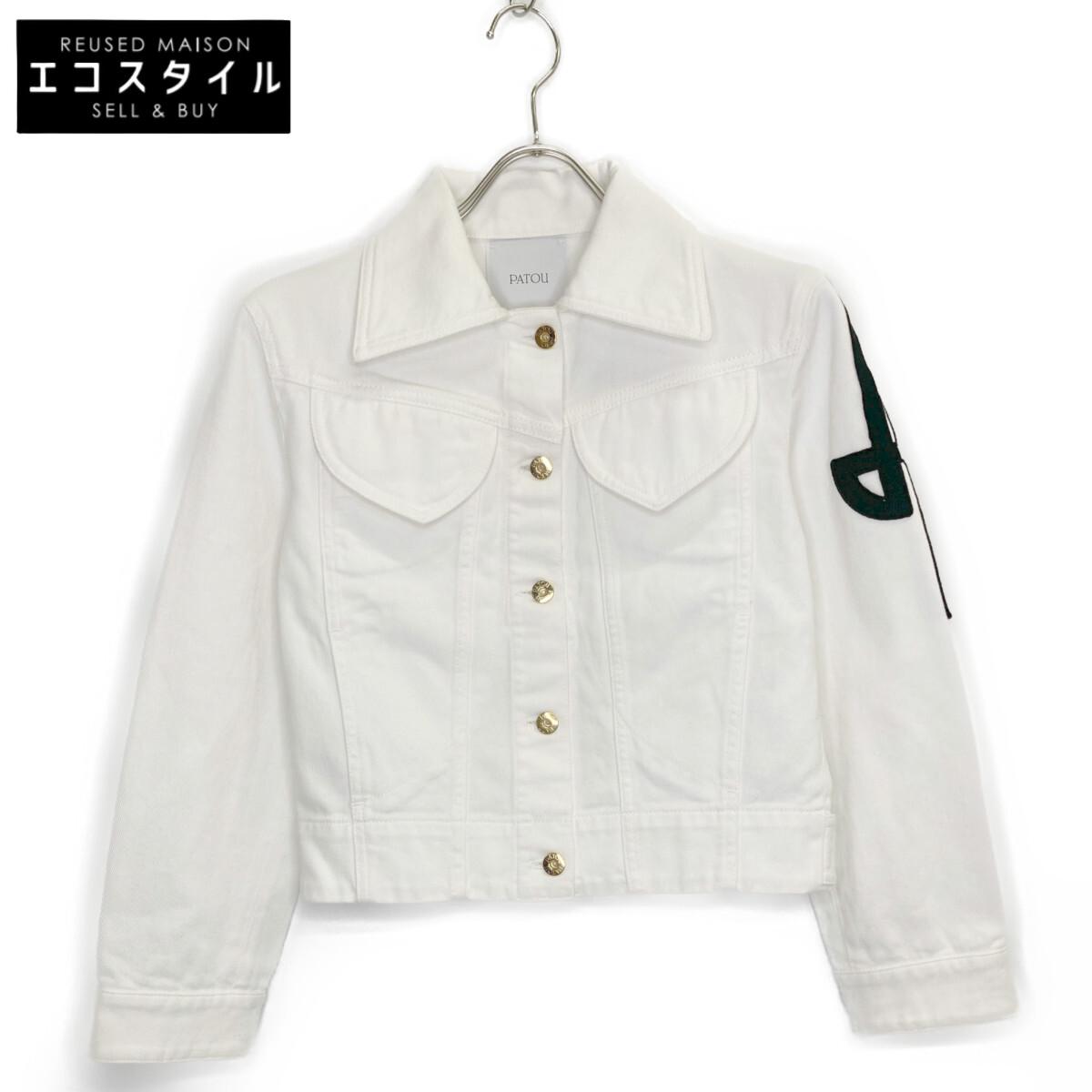 PATOU Белая джинсовая куртка с вышитым логотипом из органического хлопка OU0010081001W Куртка 36 белыйБ/у
PATOU Белая джинсовая куртка с вышитым логотипом из органического хлопка OU0010081001W Куртка 36 белыйБ/у