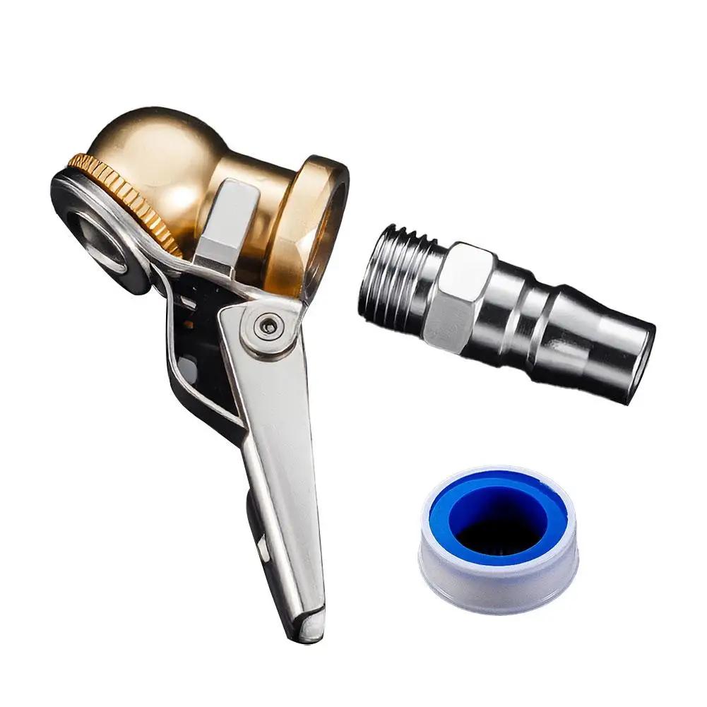 Car&motorcycle Inflation Nozzle Pneumatic Joint Brass Thread Quick Joint Internal Sealing Insertion Chuck Type Precise Pneu H6s2
Car&motorcycle Inflation Nozzle Pneumatic Joint Brass Thread Quick Joint Internal Sealing Insertion Chuck Type Precise Pneu H6s2