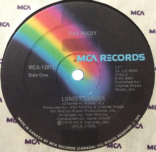 12inch Record VAN MCCOY Lonely Dancer MCA13912 MCA Records 1979 Canada Dance Electronica Used
12inch Record VAN MCCOY Lonely Dancer MCA13912 MCA Records 1979 Canada Dance Electronica Used