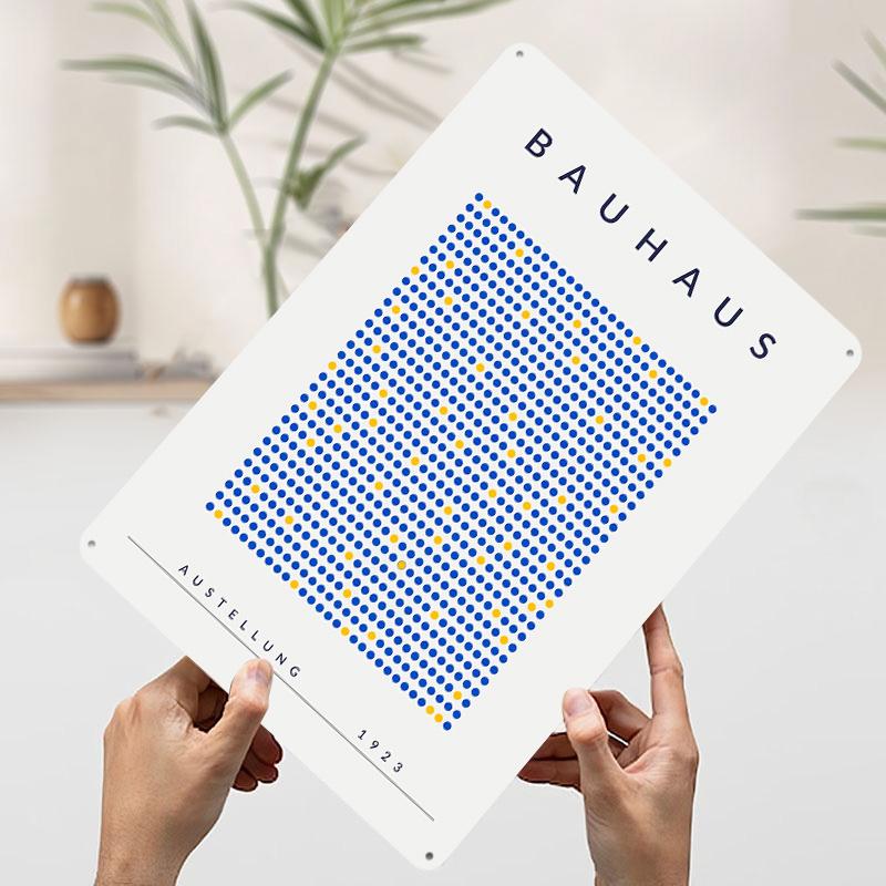 BAUHAUS DOTS TRIP 36L Poster Customized Wall Art Vintage Metal Signs Retro Tin Plaque for Man Cave House Decor Bar Accessories 7.9x11.8In(20x30cm)
BAUHAUS DOTS TRIP 36L Poster Customized Wall Art Vintage Metal Signs Retro Tin Plaque for Man Cave House Decor Bar Accessories 7.9x11.8In(20x30cm)