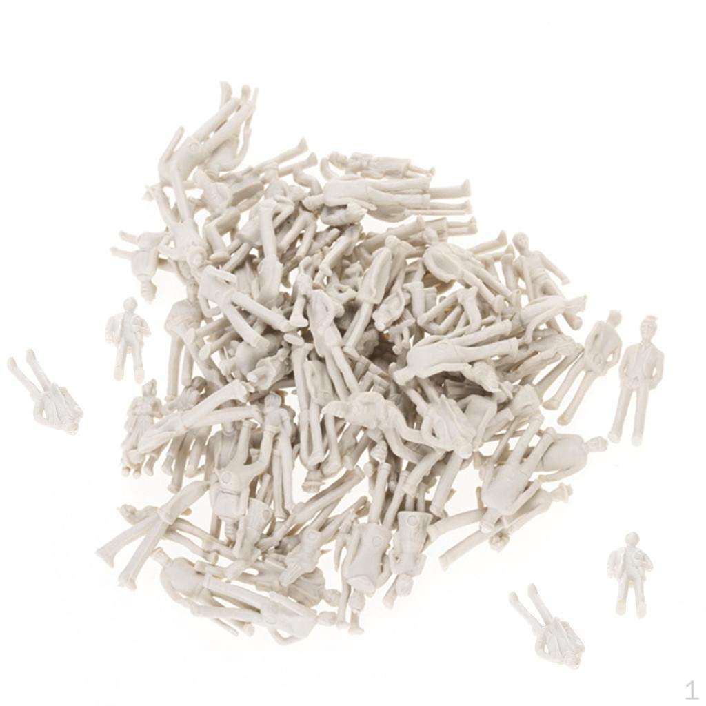 10 1:75 Unpainted Model Figures for Architecture Railroad Accessories
10 1:75 Unpainted Model Figures for Architecture Railroad Accessories