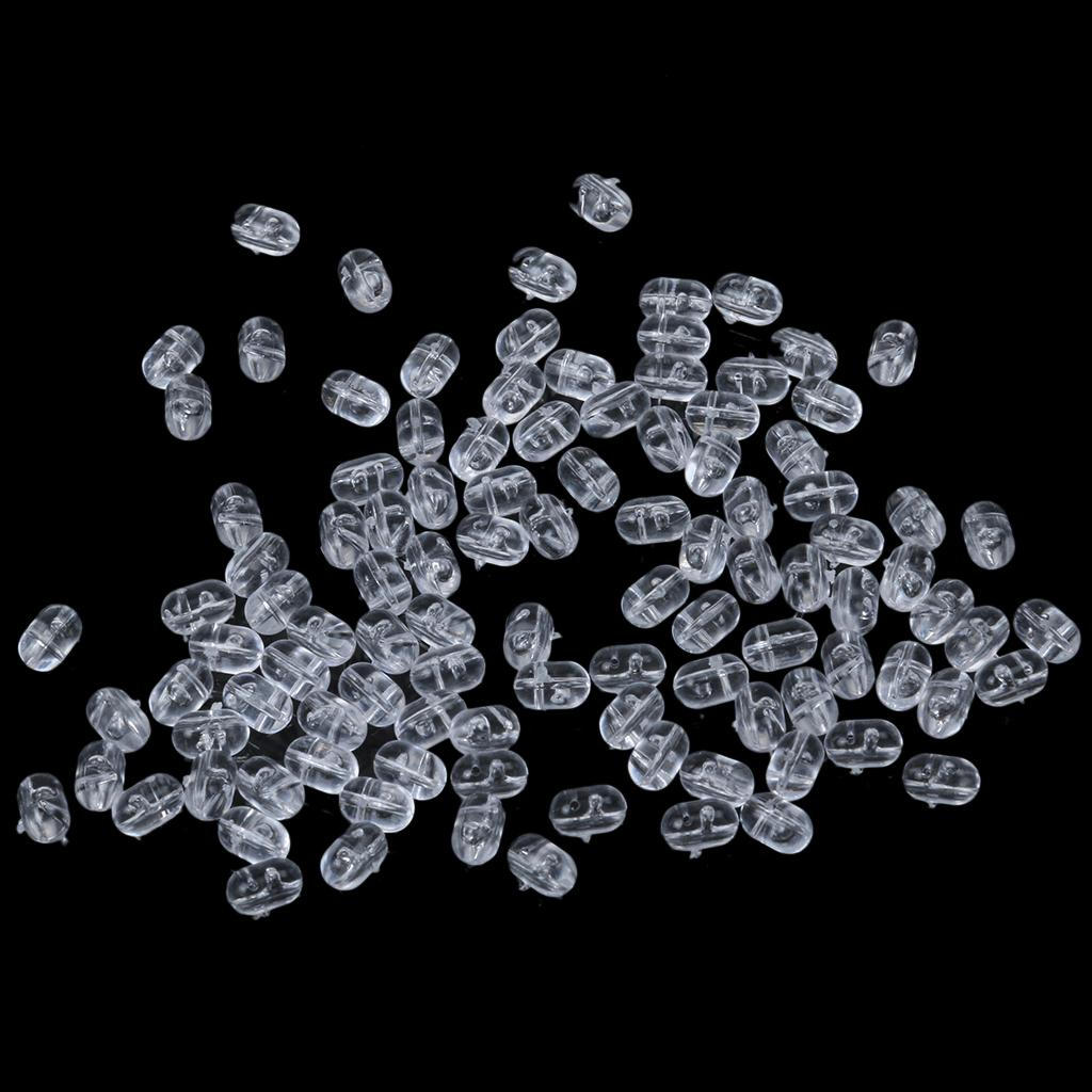 100pcs 0.8mm Fishing Clear Oval Beads Double Pearl Drill 5x8mm
100pcs 0.8mm Fishing Clear Oval Beads Double Pearl Drill 5x8mm