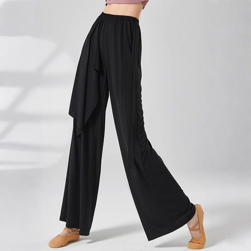 Classical Dance Practice Clothes Loose and Flowing Wide-leg Pants for Women, Slim and Drooping Dance Pants Chinese Dance Pants Modern Dance Practice M чорний
Classical Dance Practice Clothes Loose and Flowing Wide-leg Pants for Women, Slim and Drooping Dance Pants Chinese Dance Pants Modern Dance Practice M чорний