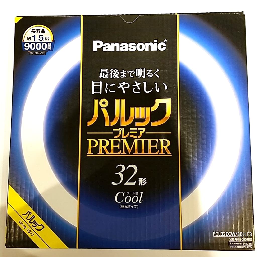 Panasonic Fluorescent Light Round Shape 32 Cool Color Parlook Premier FCL32ECW30HF3
Panasonic Fluorescent Light Round Shape 32 Cool Color Parlook Premier FCL32ECW30HF3
