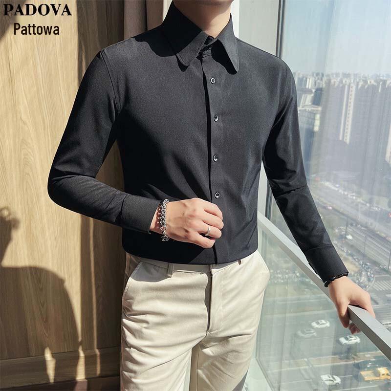 Men s Solid Color Business Casual Long-Sleeve Shirt 4XL
Men s Solid Color Business Casual Long-Sleeve Shirt 4XL