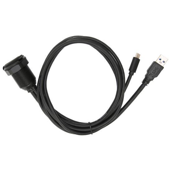 USB3.0 Mount Cable Aluminum Alloy 1m/3.3ft Waterproof Data Cable with LED Light for Notebook Computers TVs
USB3.0 Mount Cable Aluminum Alloy 1m/3.3ft Waterproof Data Cable with LED Light for Notebook Computers TVs