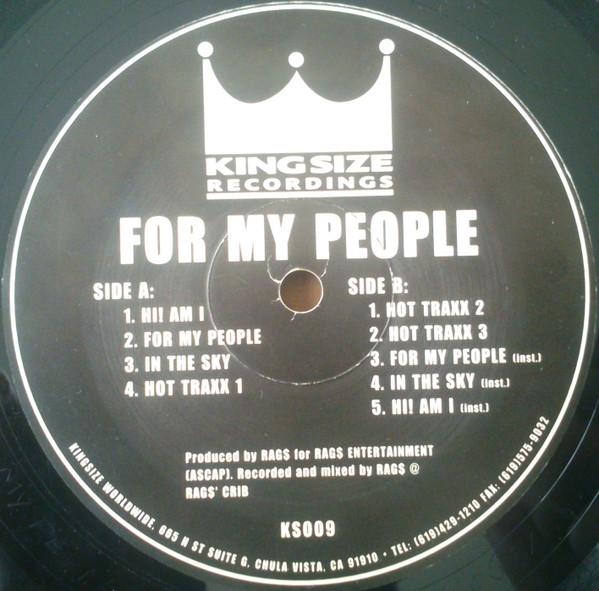 12-дюймовая пластинка DJ RAGS - Для моего народа KS009 Kingsize Record US Рэп и хип-хоп/R&B Б/у
12-дюймовая пластинка DJ RAGS - Для моего народа KS009 Kingsize Record US Рэп и хип-хоп/R&B Б/у
