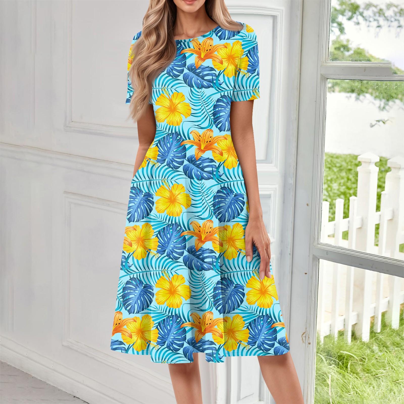 Женское летнее повседневное платье U-образной формы с завязкой на кармане и короткими рукавами XXL
Женское летнее повседневное платье U-образной формы с завязкой на кармане и короткими рукавами XXL