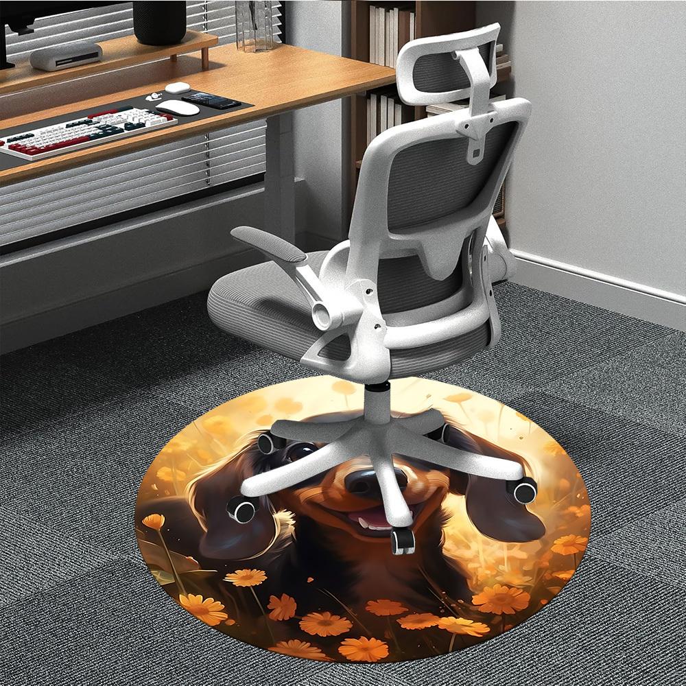 1pc Dachshund, Yellow Flowers Carpet for Office Non-Slip, Round Carpet, Soft & Comfortable, Carpet for Office, Round Floor Mat yy251225143 80cm by 80cm
1pc Dachshund, Yellow Flowers Carpet for Office Non-Slip, Round Carpet, Soft & Comfortable, Carpet for Office, Round Floor Mat yy251225143 80cm by 80cm