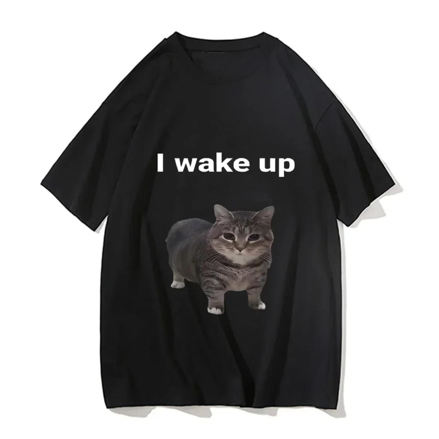 Cute Cat L Wake Up T Shirts Funny Cool Classic Men Women Clothes Harajuku Aesthetic Tshirt Vintage Unisex Streetwear Tees XXXXXL
Cute Cat L Wake Up T Shirts Funny Cool Classic Men Women Clothes Harajuku Aesthetic Tshirt Vintage Unisex Streetwear Tees XXXXXL