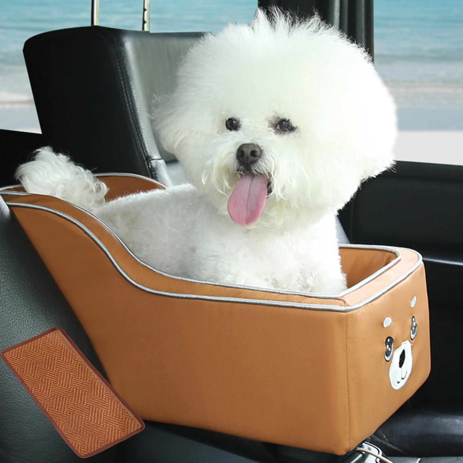 Автомобильное сиденье для собаки, подлокотник, удобный дышащий портативный дорожный переноска для питомца с мягкой подушкой кофейный
Автомобильное сиденье для собаки, подлокотник, удобный дышащий портативный дорожный переноска для питомца с мягкой подушкой кофейный