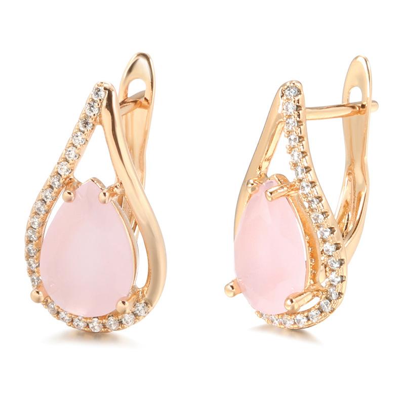 Popular zircon earrings, ear buckles for women, fashionable, generous and simple design, natural stone earrings and accessories.
Popular zircon earrings, ear buckles for women, fashionable, generous and simple design, natural stone earrings and accessories.