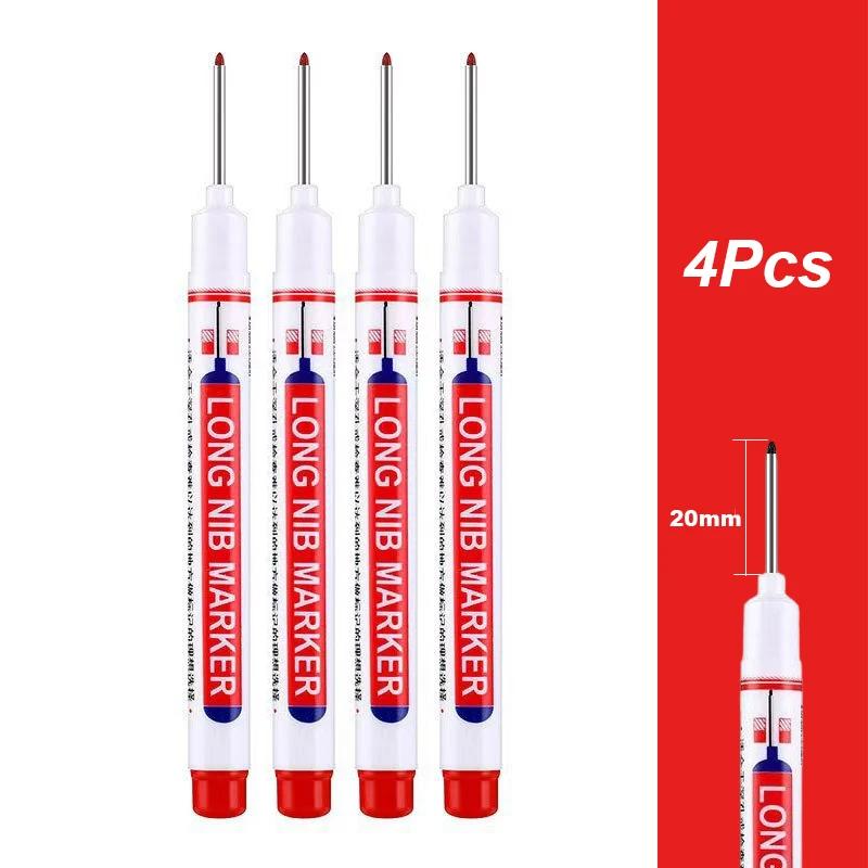 4-80Pcs 20mm Deep Hole Long Nib Head Marker For Metal Perforating Pen Waterproof Bathroom Woodworking Decor Multi-Purpose Tool
4-80Pcs 20mm Deep Hole Long Nib Head Marker For Metal Perforating Pen Waterproof Bathroom Woodworking Decor Multi-Purpose Tool