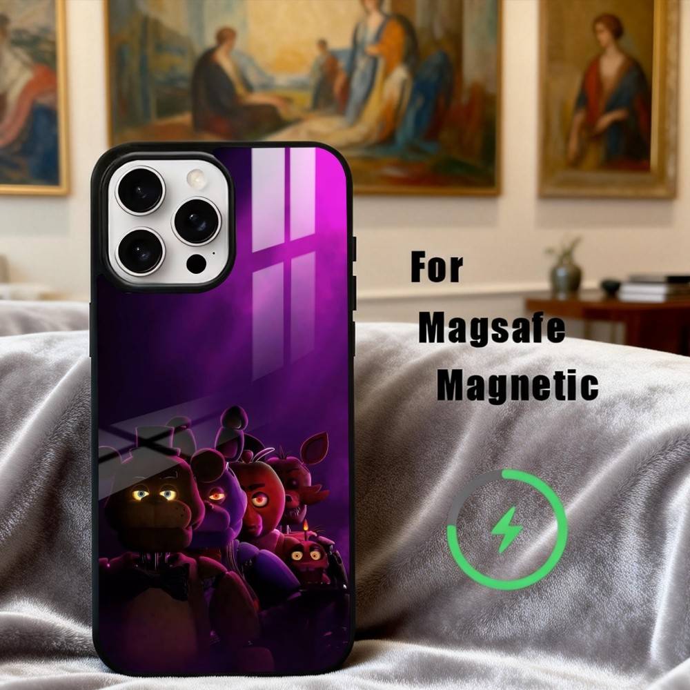 F-Fnaf Five N-Nights At F-Freddys Phone Case For iPhone17,16,15,14,13,12,11 Plus,Pro Max Magnetic For Magsafe Wireless Charging iPhone15PRO
F-Fnaf Five N-Nights At F-Freddys Phone Case For iPhone17,16,15,14,13,12,11 Plus,Pro Max Magnetic For Magsafe Wireless Charging iPhone15PRO