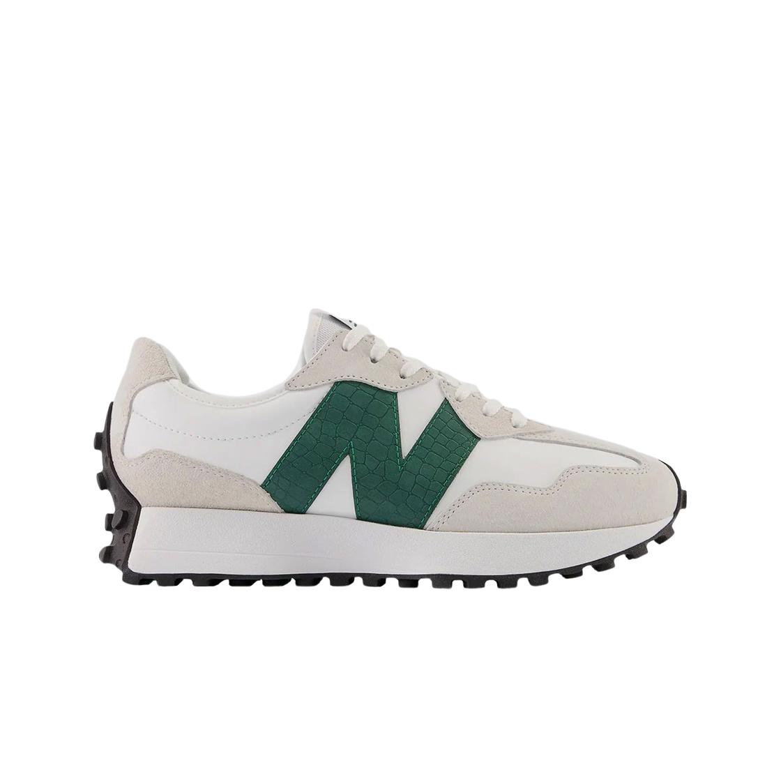 Женские кроссовки New Balance 327 White Olive Green WS327DC 
Женские кроссовки New Balance 327 White Olive Green WS327DC