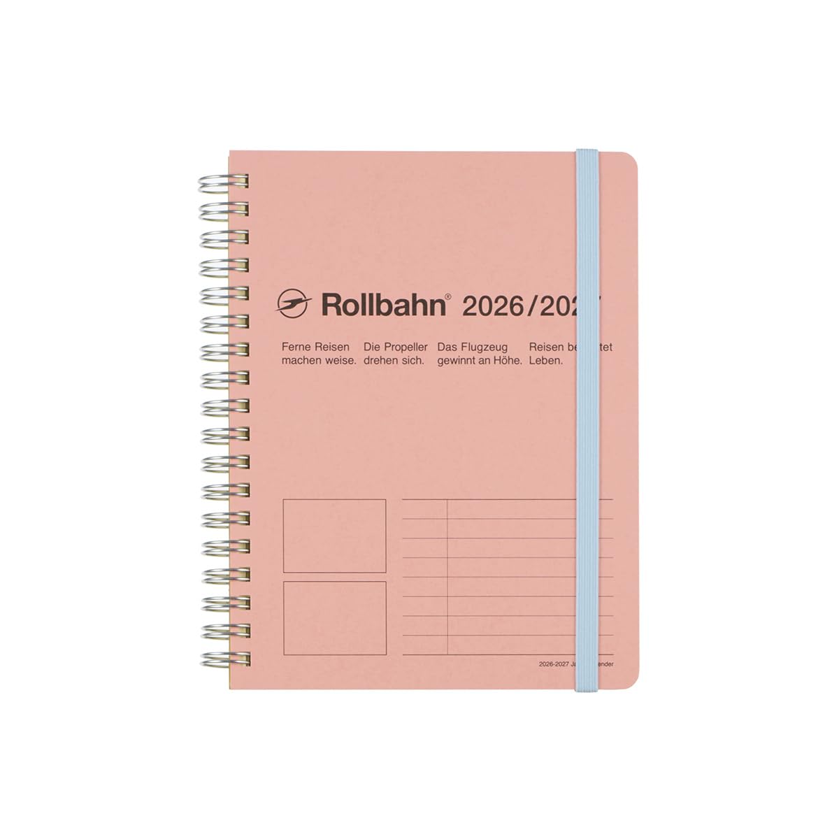 Rollbahn Diary Lubric L (Coral Pink) 2026-2027 коралл розовый
Rollbahn Diary Lubric L (Coral Pink) 2026-2027 коралл розовый