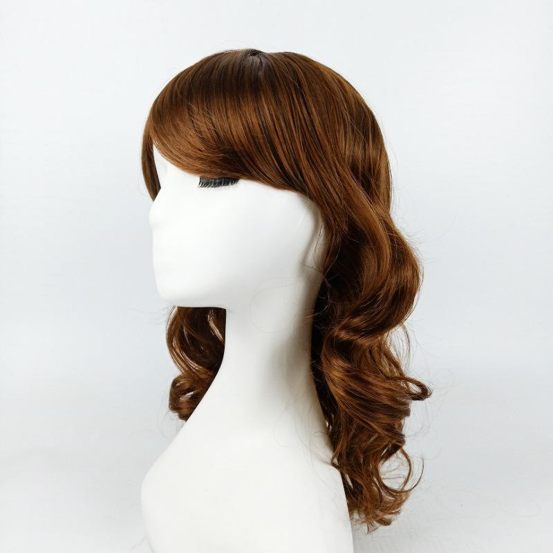 Synthetic Medium Length Black Wave Wigs with Bangs Women Natural Brown Wig for Daily Cosplay Fake Hair High Temperature Fibre коричневий
Synthetic Medium Length Black Wave Wigs with Bangs Women Natural Brown Wig for Daily Cosplay Fake Hair High Temperature Fibre коричневий