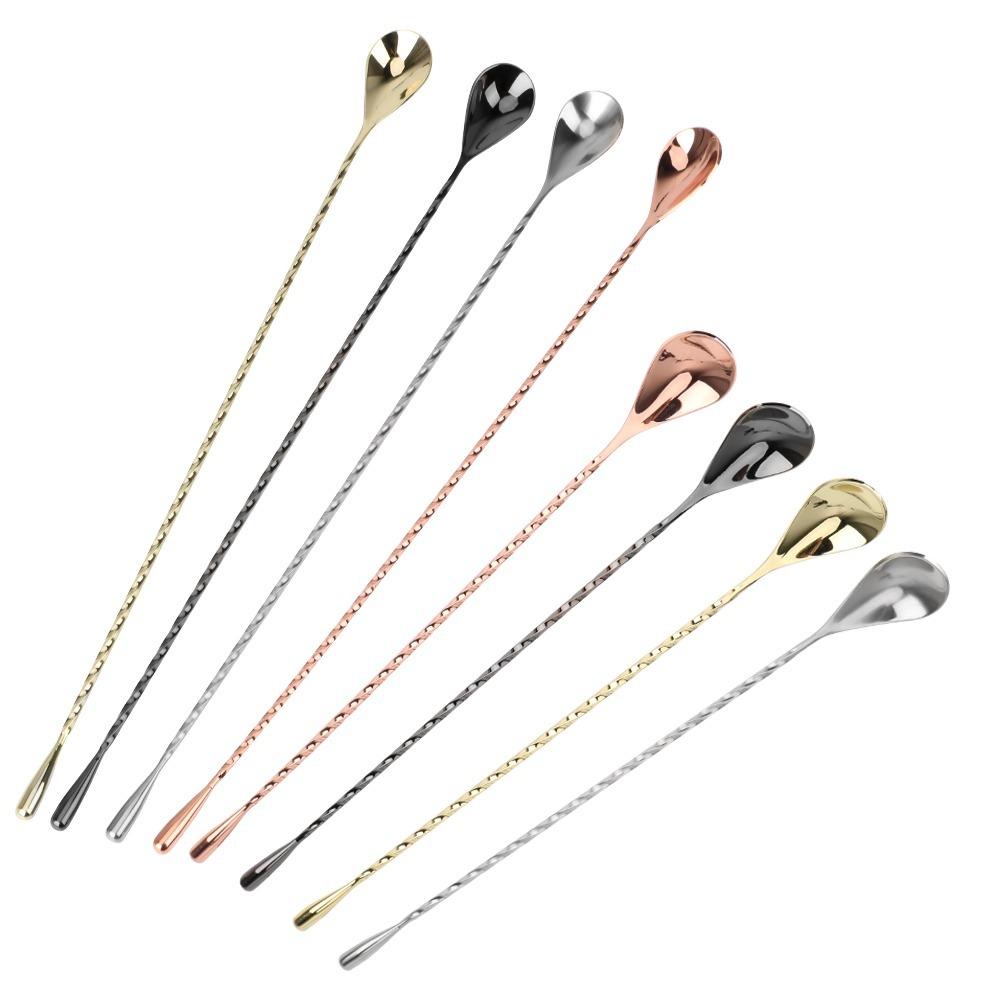 Stainless Steel Bar Teadrop Spoon Long Handle Mixing Spoon Scoops Coffee Spoon Tea
Stainless Steel Bar Teadrop Spoon Long Handle Mixing Spoon Scoops Coffee Spoon Tea