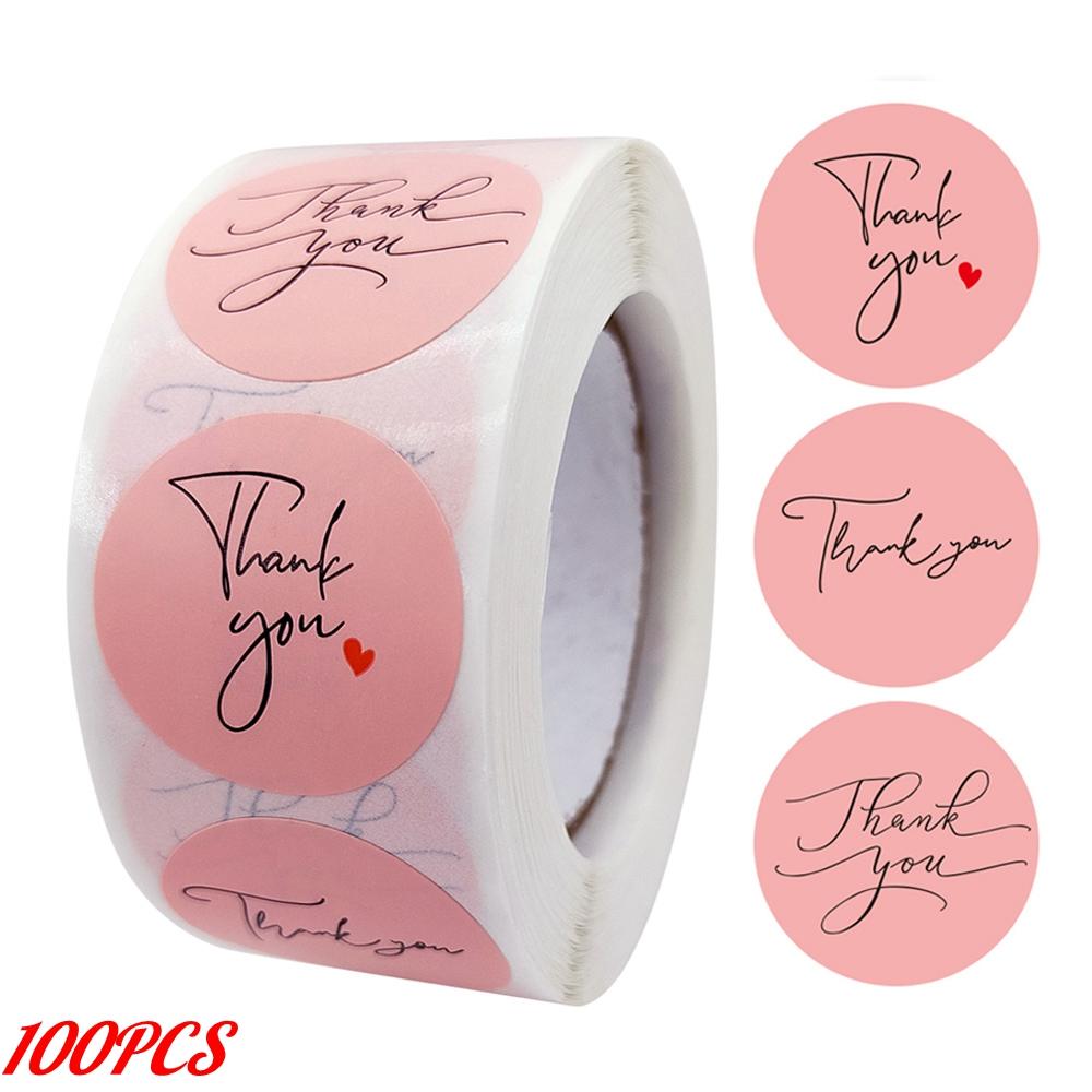50-500pcs Pink Thank You Stickers for gift packaging Envelope Seal Labels Handmade decor for Small Business Stationery Sticker
50-500pcs Pink Thank You Stickers for gift packaging Envelope Seal Labels Handmade decor for Small Business Stationery Sticker