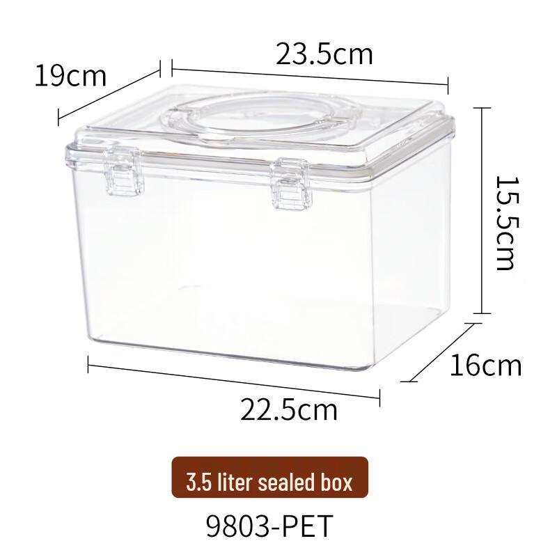 Moisture-Proof Acrylic Storage Box with Handle
Moisture-Proof Acrylic Storage Box with Handle
