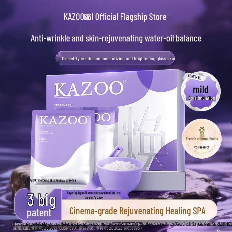 KAZOO Skincare Facial Masks Single Box
KAZOO Skincare Facial Masks Single Box