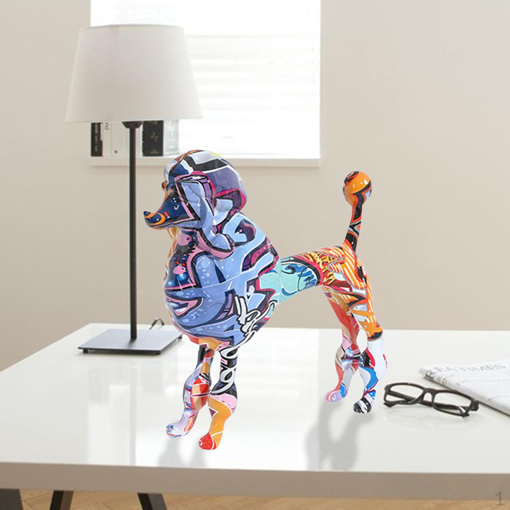 Emulational Figurine Resin Poodle Sculpture Animal Statue Home Ornament Puppy Display Gift Bedroom
Emulational Figurine Resin Poodle Sculpture Animal Statue Home Ornament Puppy Display Gift Bedroom
