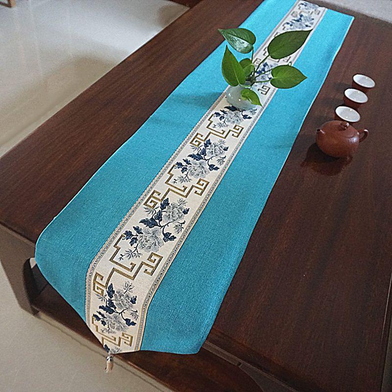 Скатерть-дорожка Флаг для чайного столика Скатерть для стола в китайском стиле Современный минималистичный Хлопково-льняная ткань Сложный классический Чехол для кофейного столика Однотонный Lake blue with white peony 33*45cm placemats
Скатерть-дорожка Флаг для чайного столика Скатерть для стола в китайском стиле Современный минималистичный Хлопково-льняная ткань Сложный классический Чехол для кофейного столика Однотонный Lake blue with white peony 33*45cm placemats