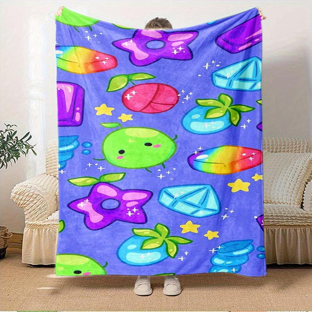 1pc Flannel Throw Blanket, Cute,Fantasy,ColorfulPattern Printed Blanket, Warm Cozy Soft Blanket For Couch Bed Sofa Car Office Camping Travel 150x180cm
1pc Flannel Throw Blanket, Cute,Fantasy,ColorfulPattern Printed Blanket, Warm Cozy Soft Blanket For Couch Bed Sofa Car Office Camping Travel 150x180cm