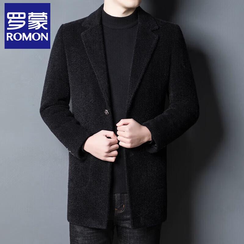 Romon Men s Mid-Length Wool Blend Business Casual Coat 2XL
Romon Men s Mid-Length Wool Blend Business Casual Coat 2XL