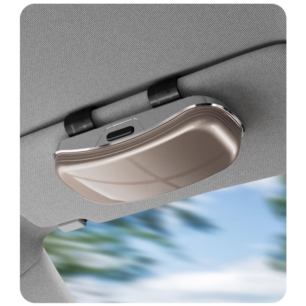 Eyeglass Case for Car Sun Visor with Thick Sponge Cushion and Clip to Keep Sunglasses Safe and Organized While Driving
Eyeglass Case for Car Sun Visor with Thick Sponge Cushion and Clip to Keep Sunglasses Safe and Organized While Driving