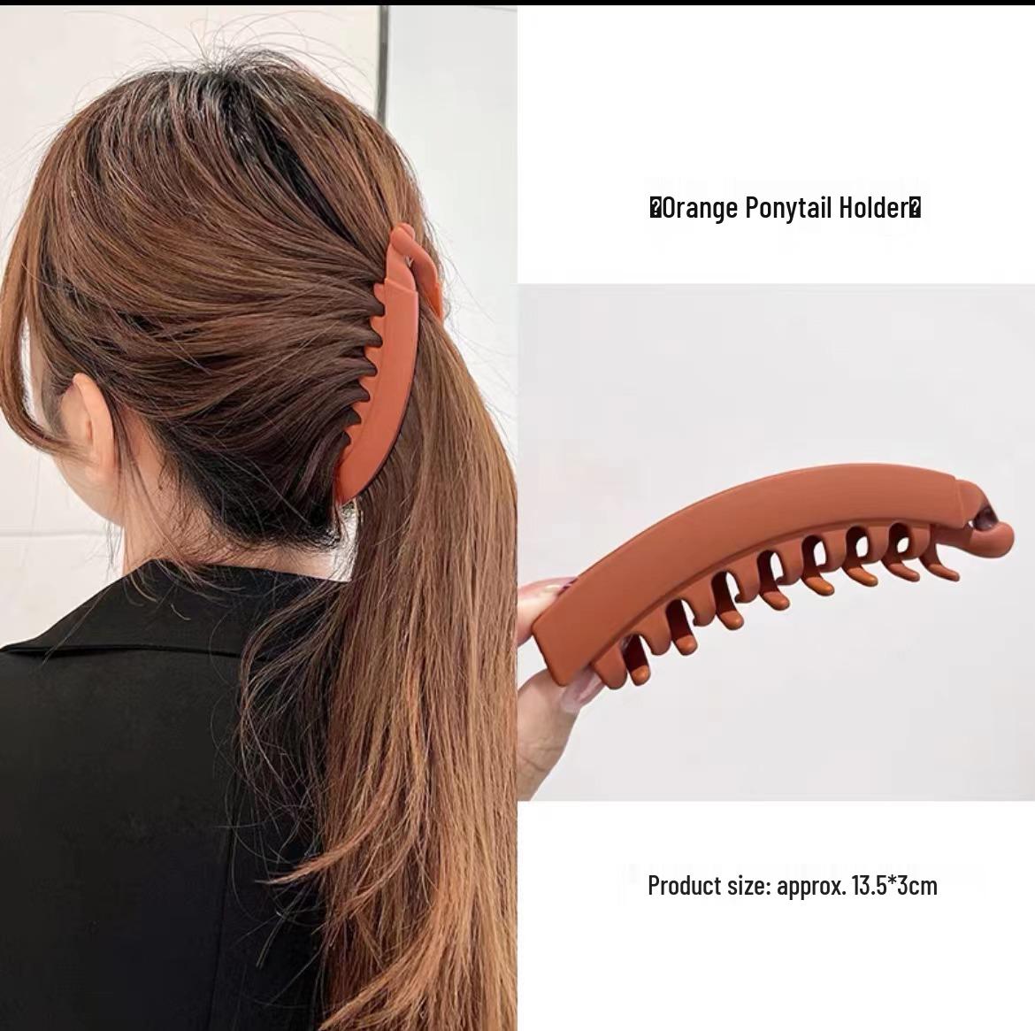 Natural Fluffy Ponytail Banana Clip - Large Size for Enhanced Hair Volume and Celebrity Style
Natural Fluffy Ponytail Banana Clip - Large Size for Enhanced Hair Volume and Celebrity Style