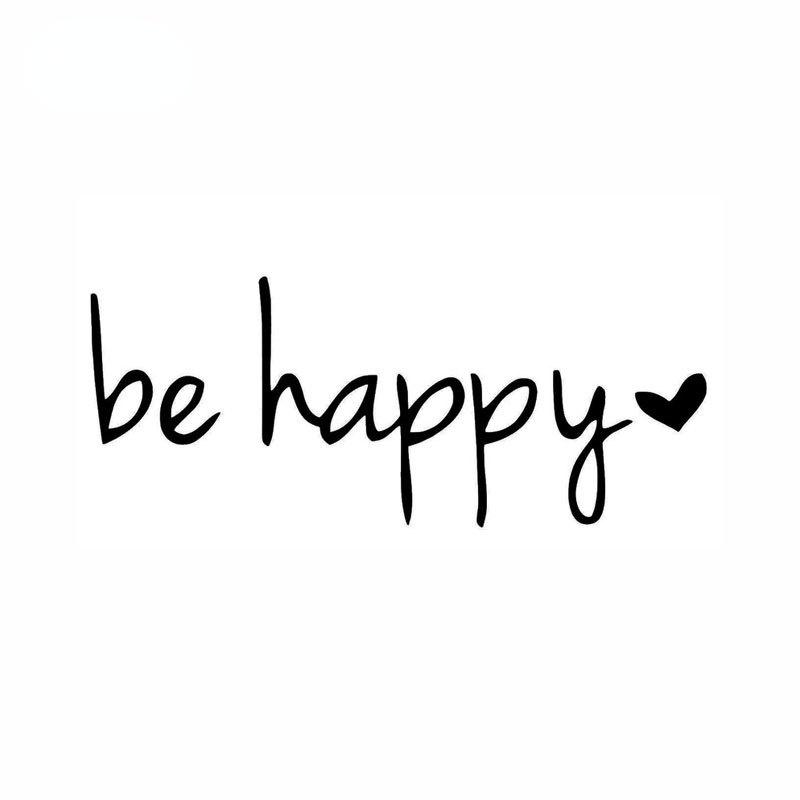 Be Happy Sticker Decal Notebook Car Laptop Car Decoration Waterproof Vinyl Decal
Be Happy Sticker Decal Notebook Car Laptop Car Decoration Waterproof Vinyl Decal