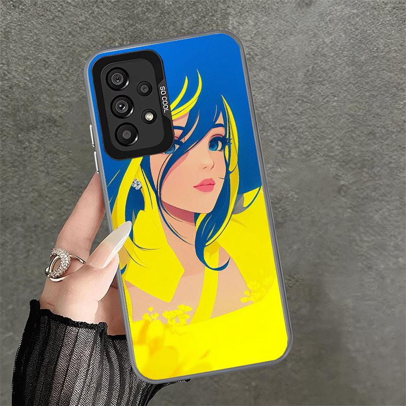 Blue Yellow Ukrainian Girl Shockproof Phone Case for Samsung A17 A16 A15 A14 A37 A57 A36 A56 A26 A35 A55 A25 A34 A54 A24 A13 A23 Samsung A73
Blue Yellow Ukrainian Girl Shockproof Phone Case for Samsung A17 A16 A15 A14 A37 A57 A36 A56 A26 A35 A55 A25 A34 A54 A24 A13 A23 Samsung A73
