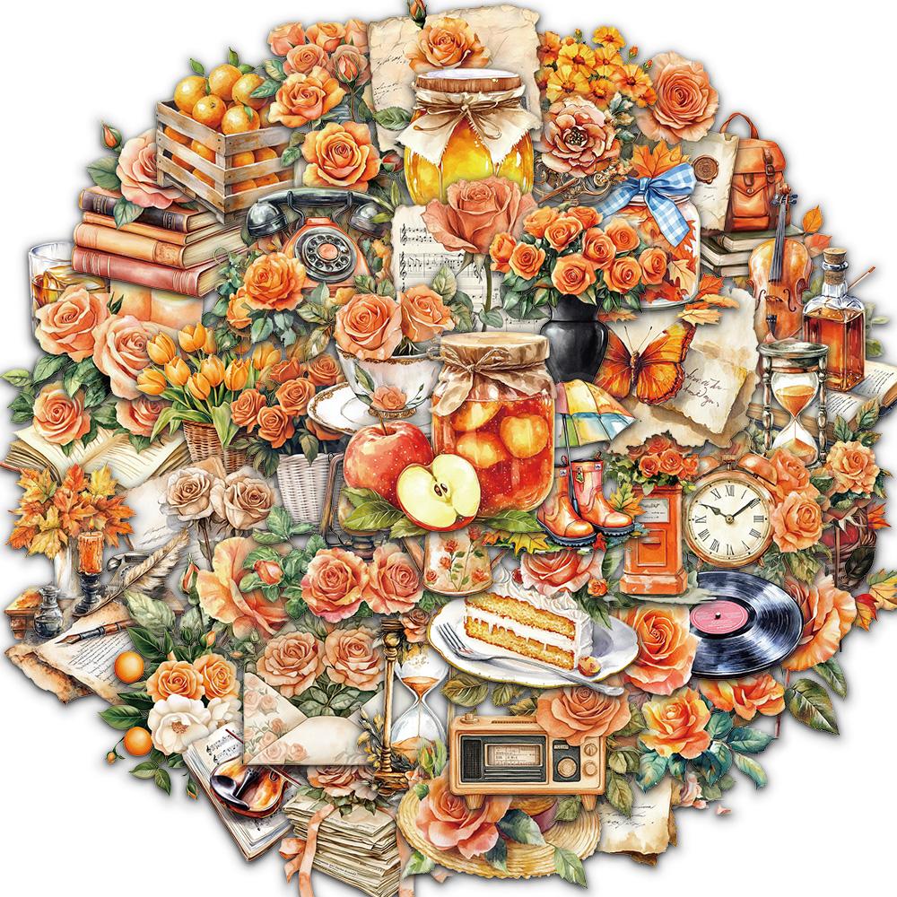50pcs Retro Orange Flower Graffiti Stickers Scrapbooking Collage Material Water Cup Skateboard Phone Waterproof Decals
50pcs Retro Orange Flower Graffiti Stickers Scrapbooking Collage Material Water Cup Skateboard Phone Waterproof Decals