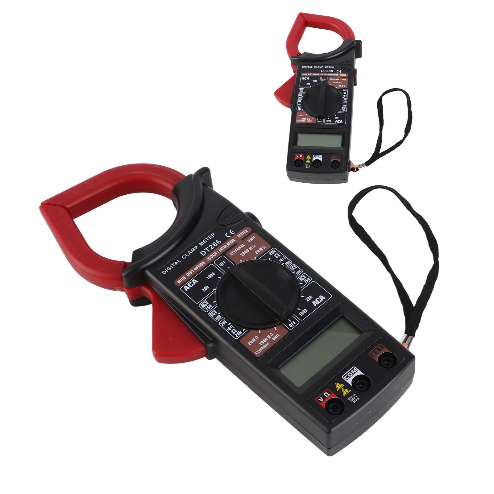 Digital Clamp Meter Multifunctional AC DC Voltmeter Smart Current Tester Multimeter NCV for Measurement червоний
Digital Clamp Meter Multifunctional AC DC Voltmeter Smart Current Tester Multimeter NCV for Measurement червоний