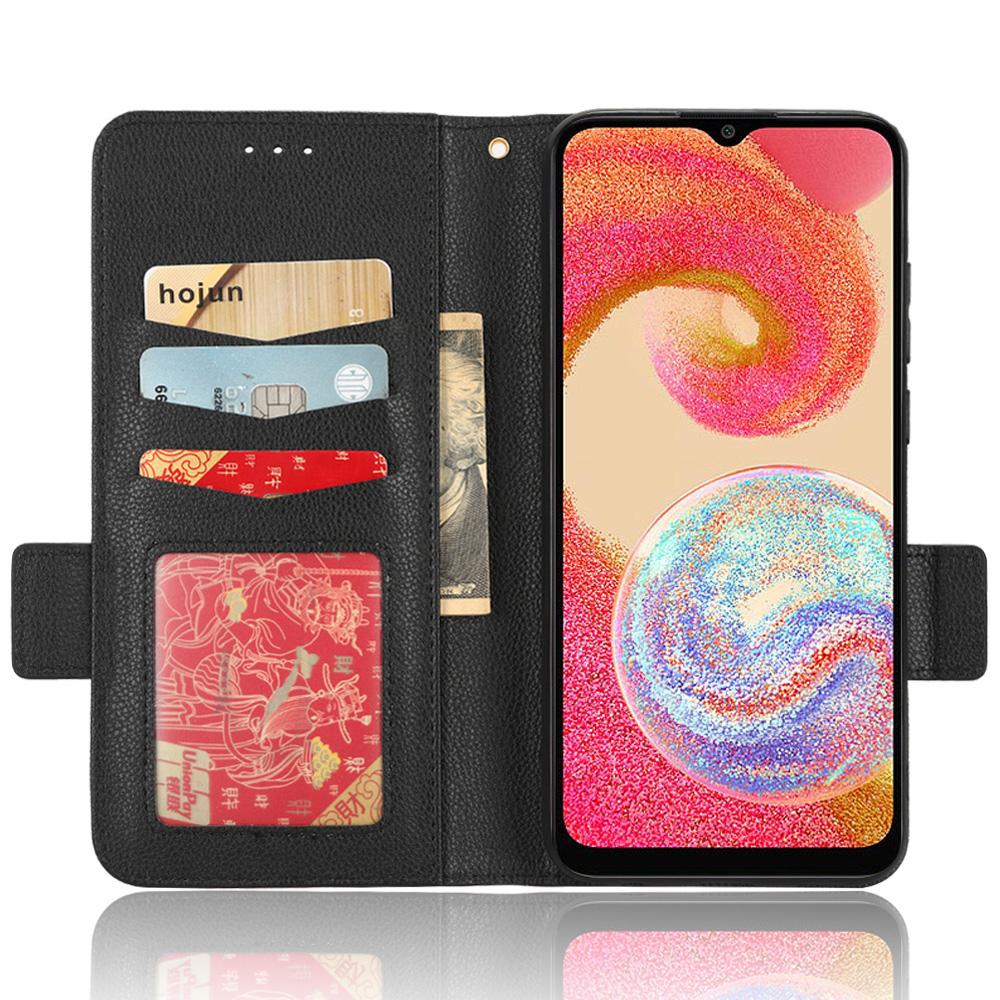 For Samsung Galaxy A04e 4G/F04 4G/M04 4G PU Leather Wallet Phone Case Dual Magnetic Clasp Litchi Texture Shockproof Flip Stand Cover Brown
For Samsung Galaxy A04e 4G/F04 4G/M04 4G PU Leather Wallet Phone Case Dual Magnetic Clasp Litchi Texture Shockproof Flip Stand Cover Brown
