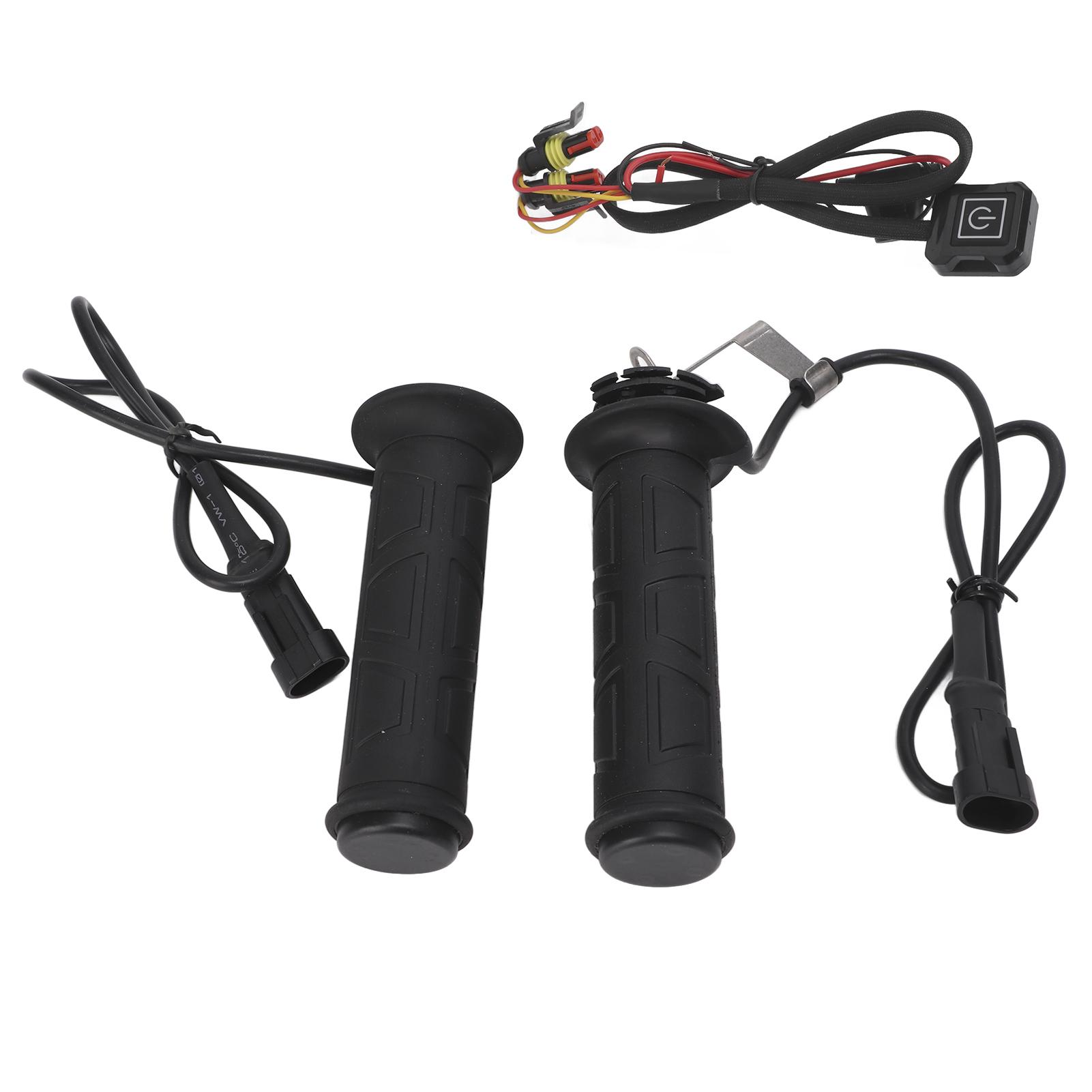 1 Pair Electric Heated Grips Adjustable Temperature Winter Hands Warmer for Motorcycle ATV 7 8in HandlebarBlack Switch чёрный
1 Pair Electric Heated Grips Adjustable Temperature Winter Hands Warmer for Motorcycle ATV 7 8in HandlebarBlack Switch чёрный