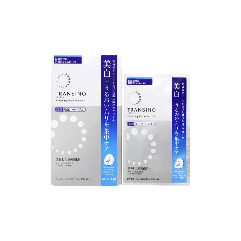 Transino Clear Маска для лица EX 4 шт. Оригинальный продукт
Transino Clear Маска для лица EX 4 шт. Оригинальный продукт